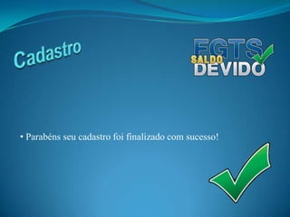  Depois de clicar em continuar você irá para a página principal da sua conta.