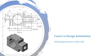 Career in Design Automation
Untold opportunities in CAD | CAE
 