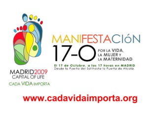 www.cadavidaimporta.org 