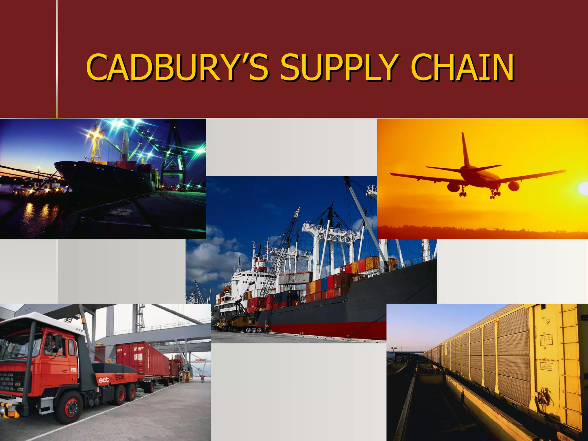 CADBURY’S SUPPLY CHAIN 