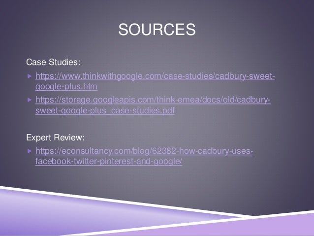 Cadbury's marketing campaign case study image