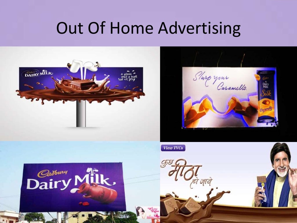 Cadbury Dairy Milk STP and 4P's