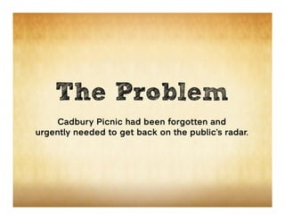 Computer Problem Picnic Cadbury Picnic - It's No PIcnic Case Study | PPT