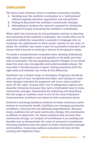 CADCA Evaluation Primer | PDF