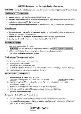 Cad cam | PDF | Oral care | Personal Care