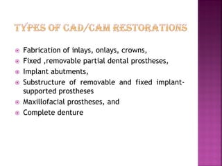 CAD/CAM in prosthetic dentistry | PDF