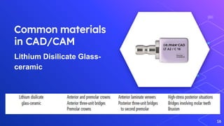 Cadcam in Dentistry | PPTX