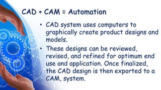 CAD & CAM in Food Industry | PPTX