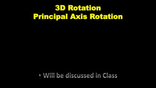 Comprehensive Guide to 2D and 3D Geometric Transformations and Matrix ...