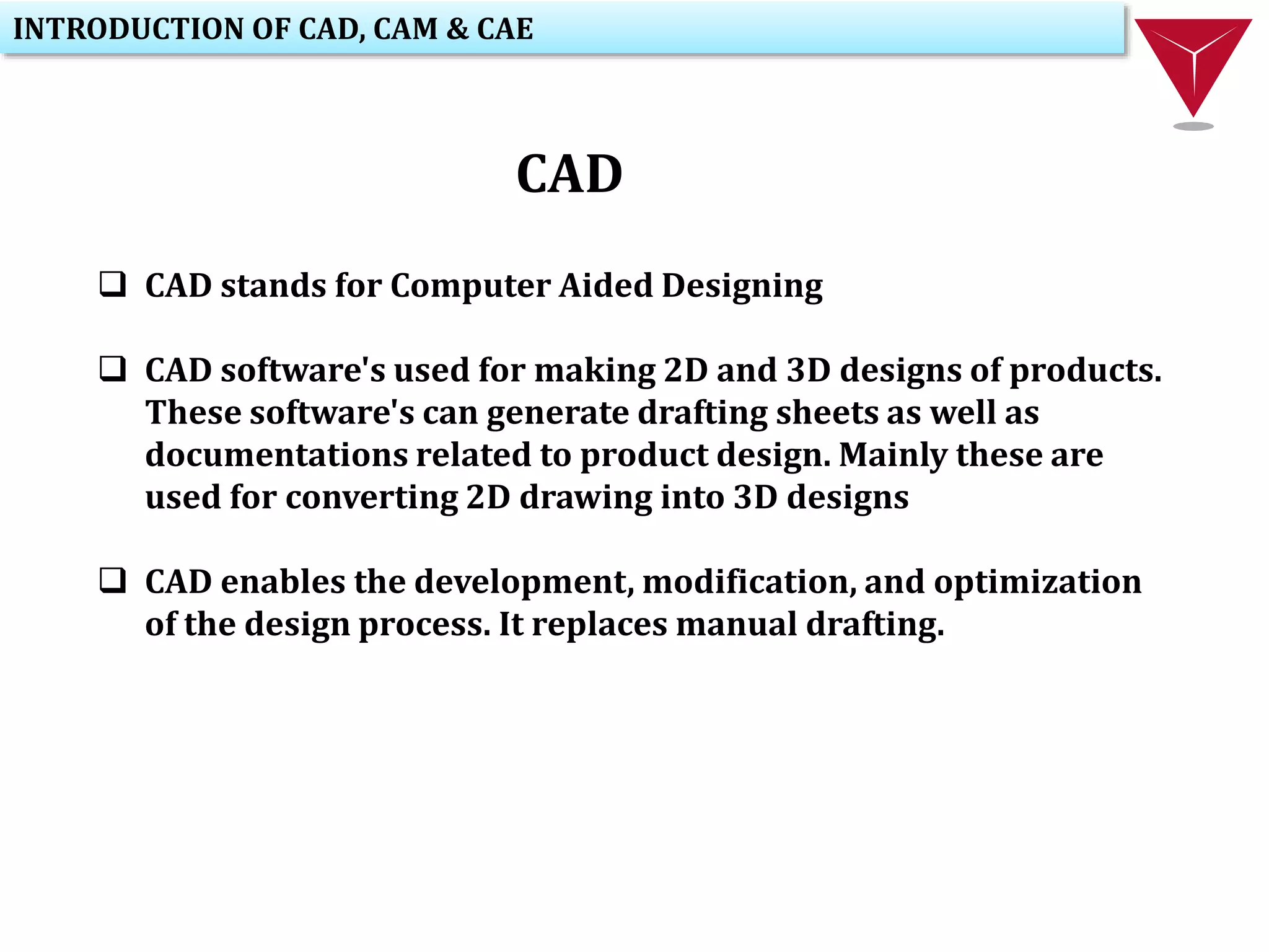 CAD CAM CAE and PLM Study | PPTX | Business | Business and Finance