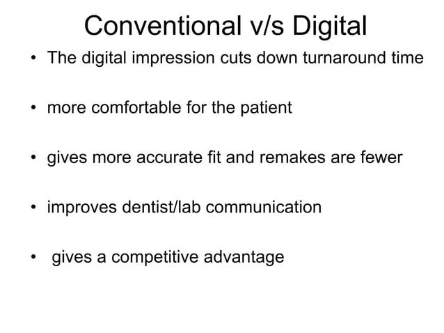 Cad Cam dentistry and digital impressions | PPTX | Dental Health ...