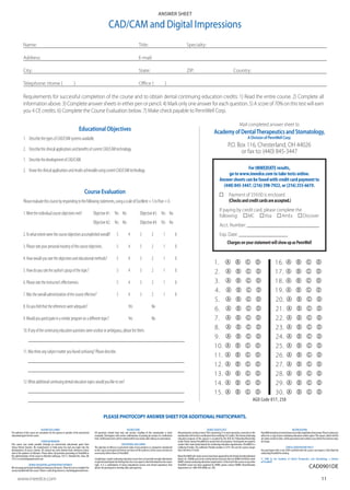 Cad cam digital_impressions till nya tandläkare | PDF | Oral care ...
