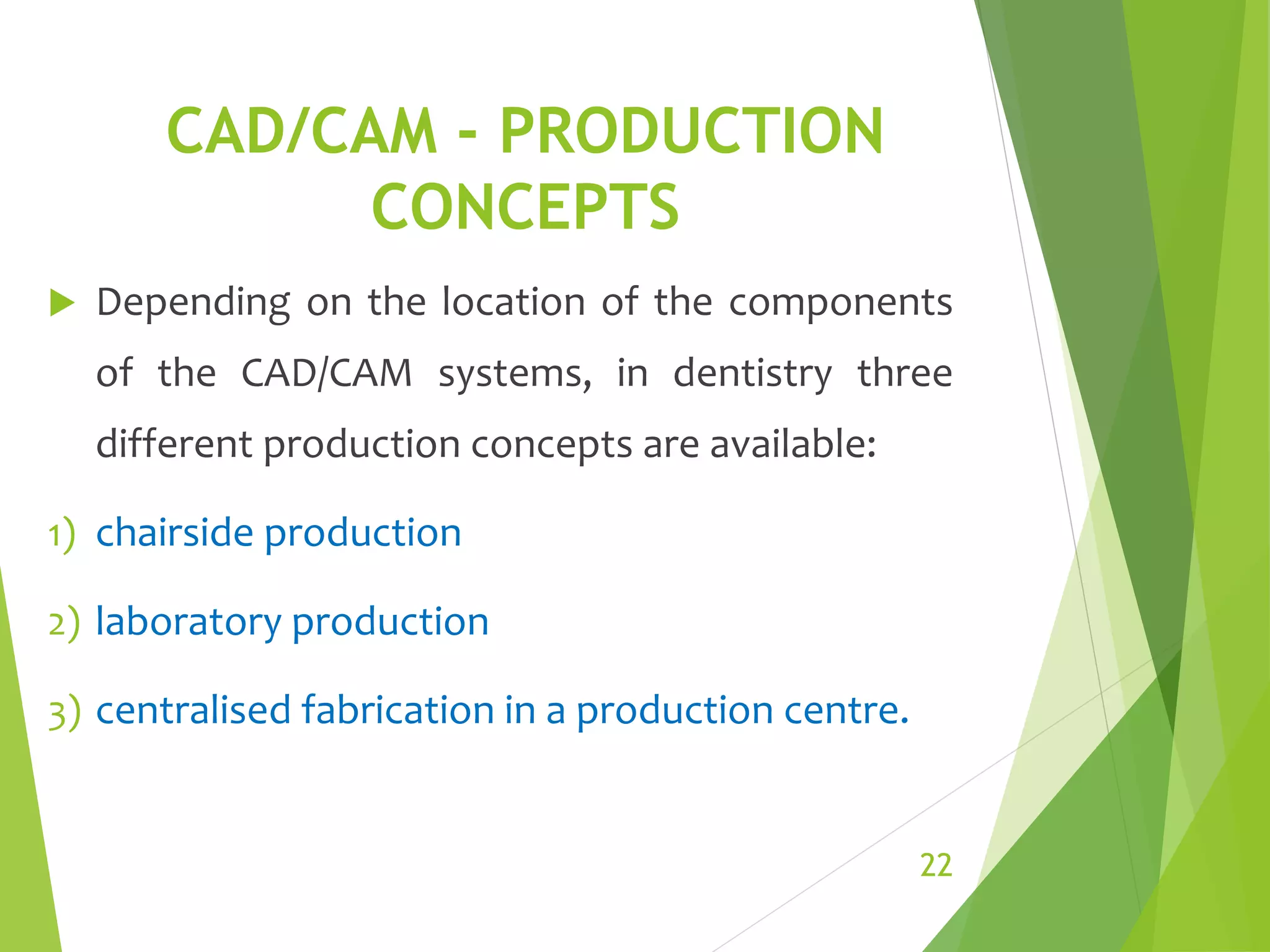 Cad cam in prosthodontics | PPTX