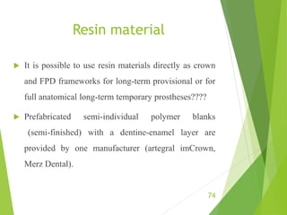 Cad cam in prosthodontics | PPTX