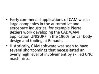 Cad cam technology | PPTX