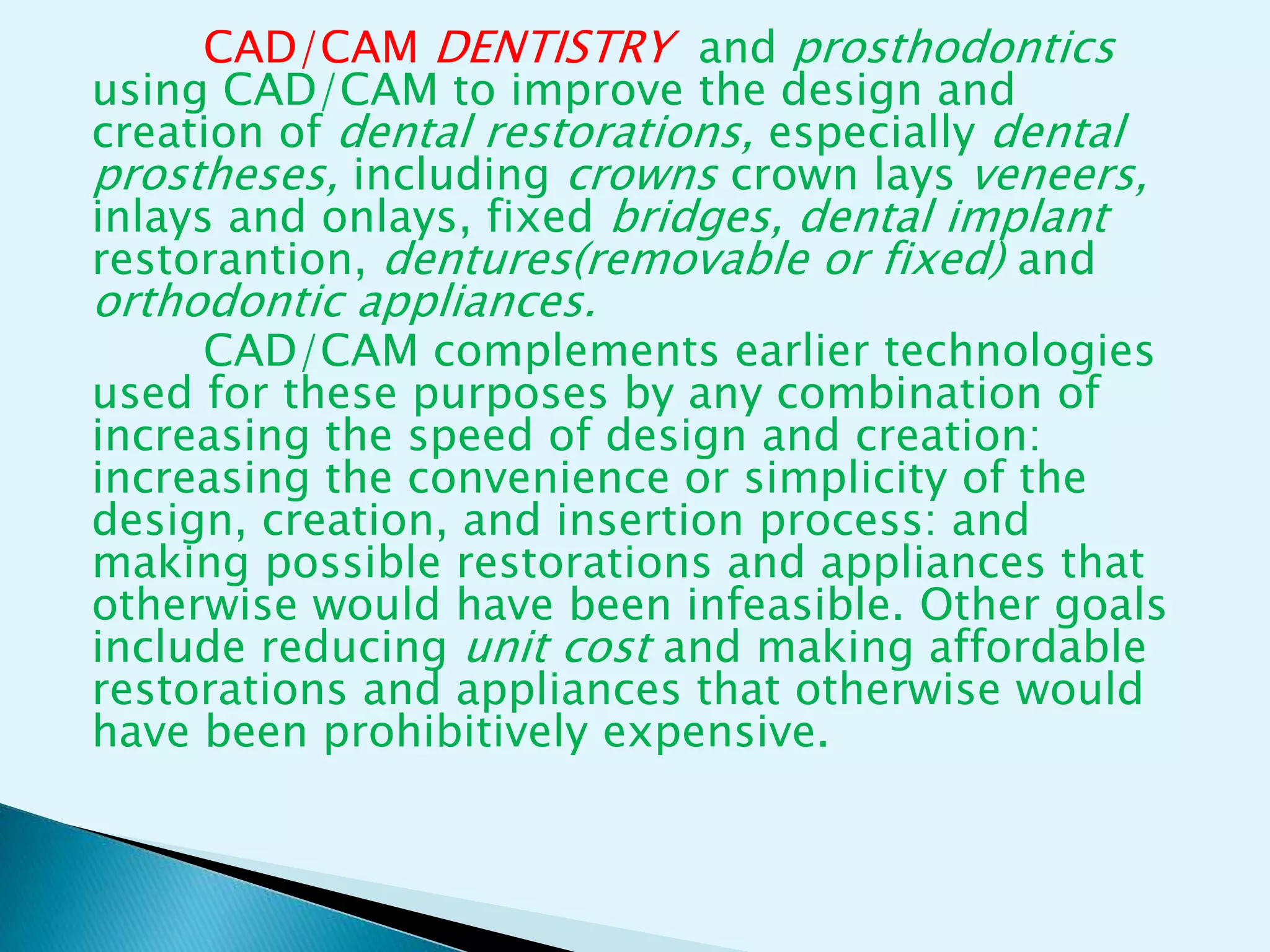 Cad cam technology seminar presentation using power point. | PPTX