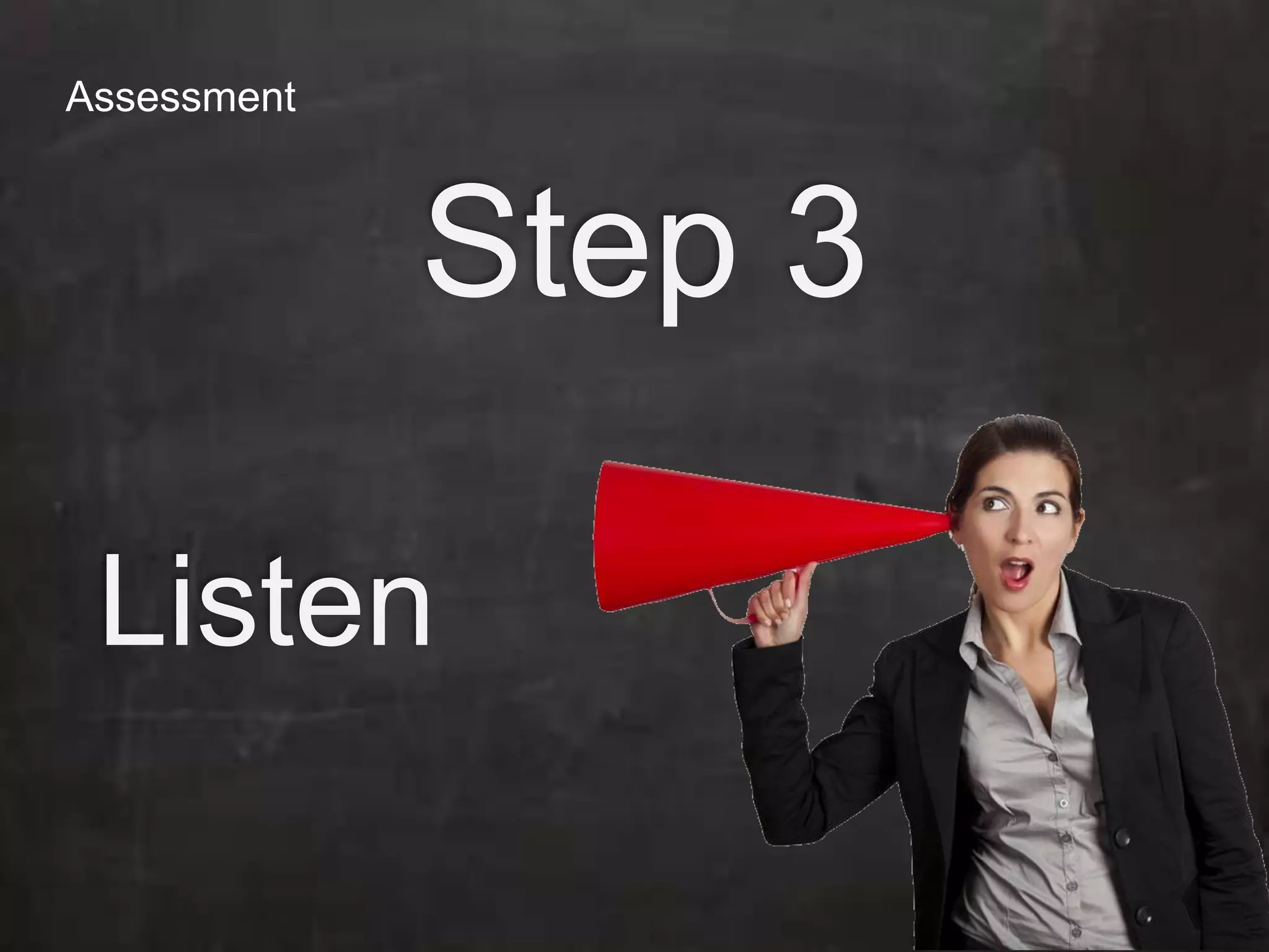 Step 3AssessmentListen