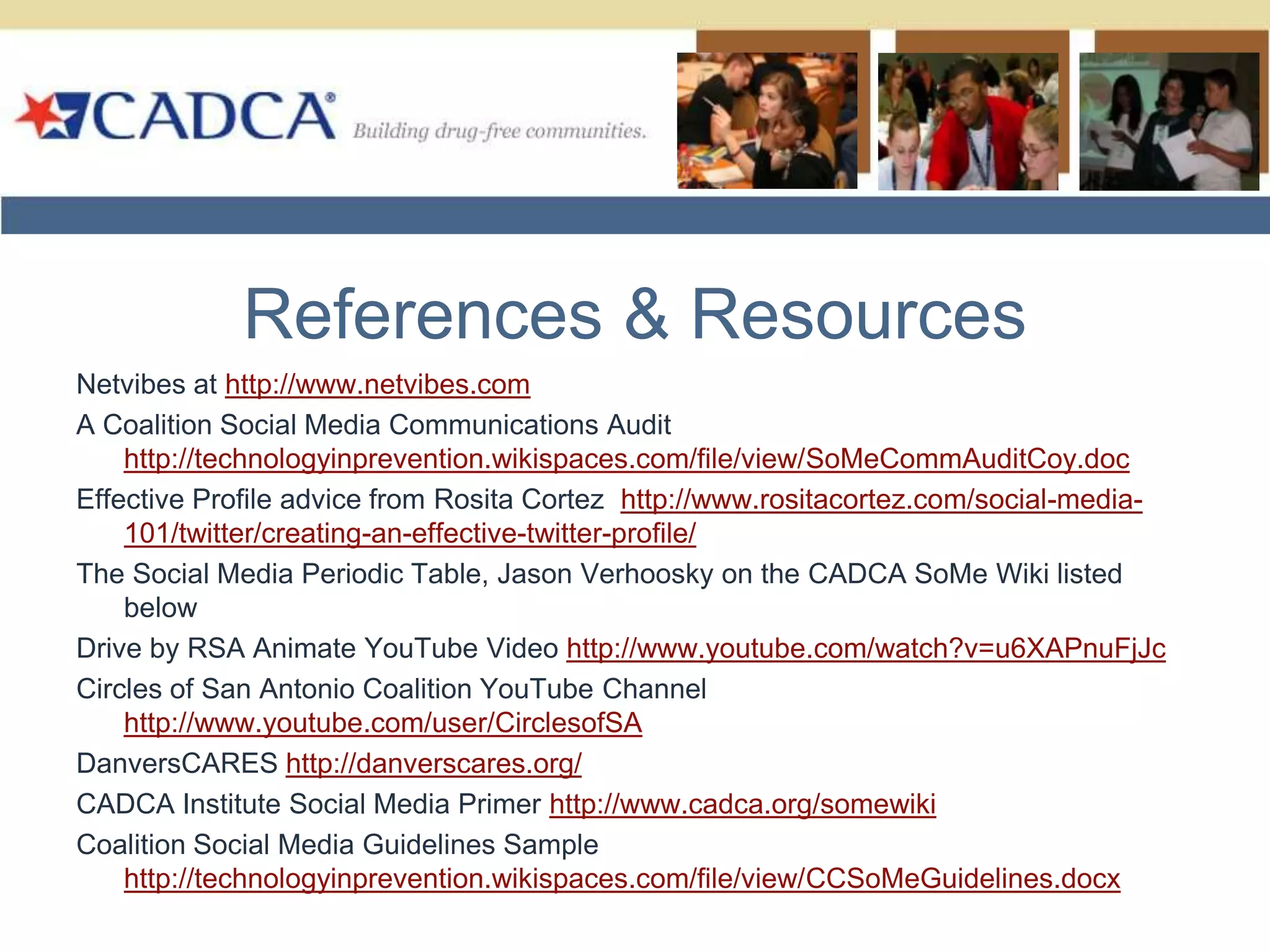 EvaluationStep 7Track, measure & Learn