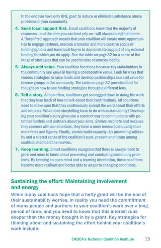 CADCA Sustainability Primer | PDF