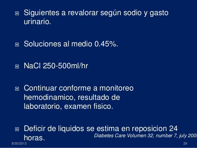 cetoacidosis diabetica, revision de guias manejo ADA cetoacidosis diabetica, revision de guias manejo ADA