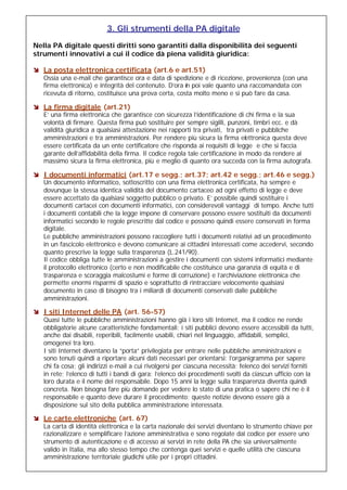 Cad Codice Amministrazione Digitale 2011 sintesi | PDF