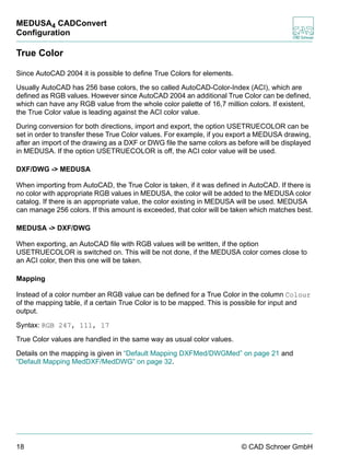 Cadconvert | PDF