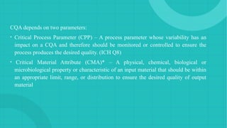 Quality by design in computer aided drug delivery system | PPTX