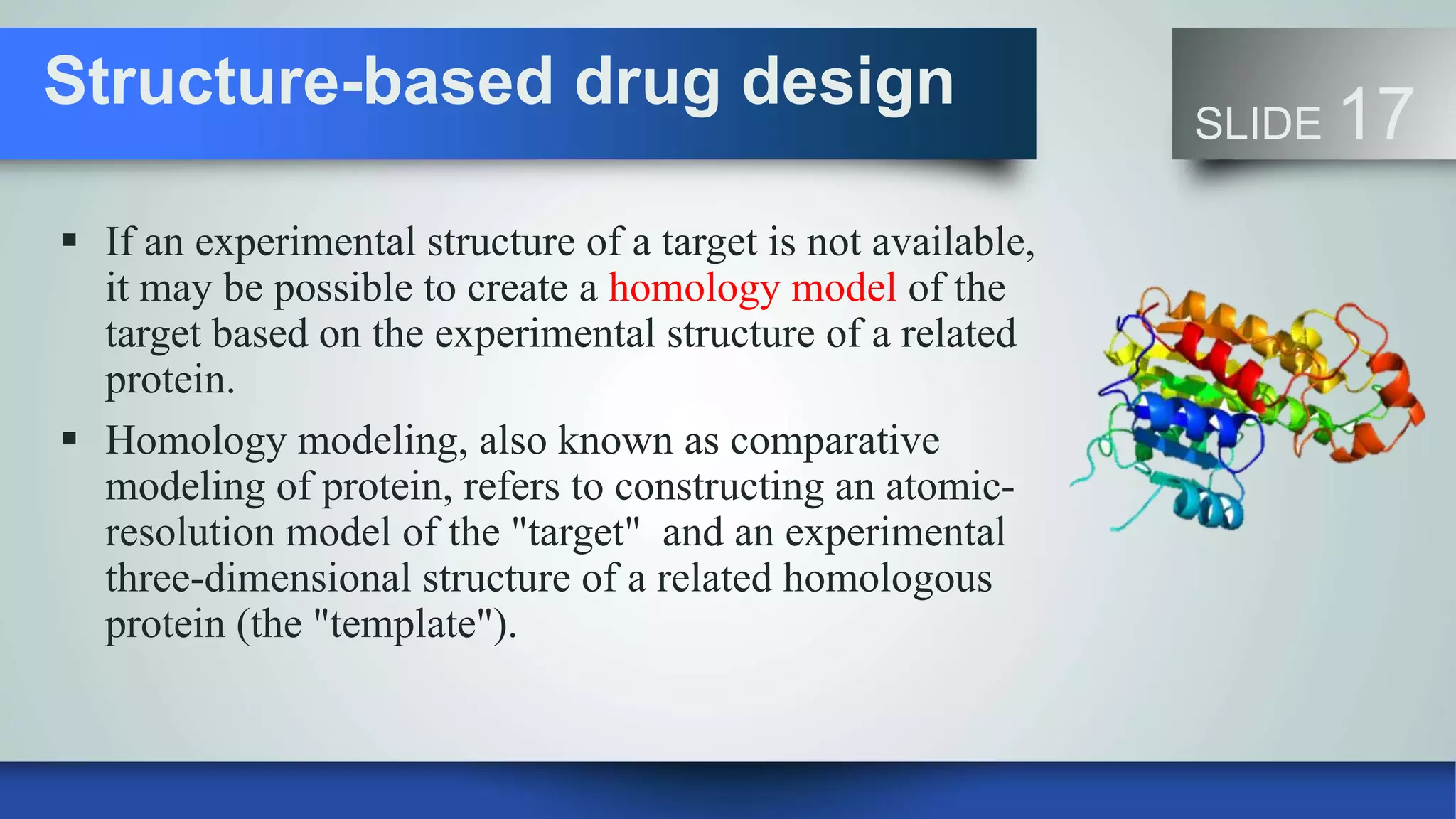 Computer aided drug design(CADD) | PPTX