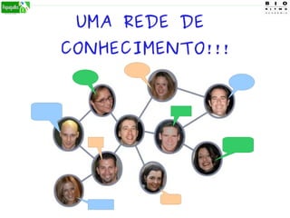 UMA REDE DE
CONHECIMENTO!!!
 
