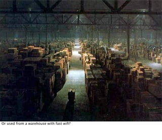 Or used from a warehouse with fast wiﬁ?
 