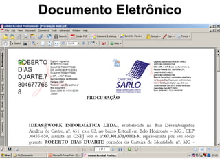 Documento Eletrônico
 