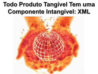 Todo Produto Tangível Tem uma
 Componente Intangível: XML
 