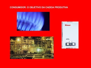 CONSUMIDOR: O OBJETIVO DA CADEIA PRODUTIVA
 