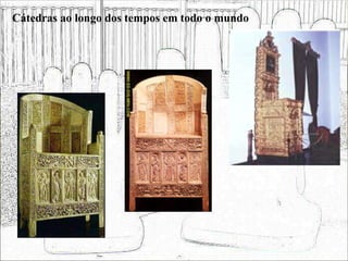 Cátedras ao longo dos tempos em todo o mundo
 