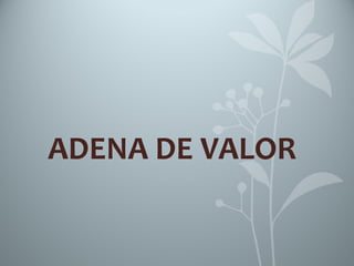 ADENA DE VALOR
 