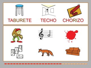 TABURETE   TECHO   CHORIZO
 