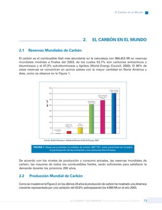 EL CARBÓN COLOMBIANO. Fuente de Energía para el Mundo
La Cadena del Carbón en Colombia
14
Los principales productores de c...