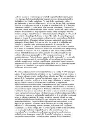 Cadena de oro del consumismo