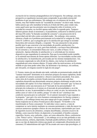 Cadena de oro del consumismo