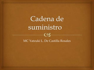 MC Yatzuki L. De Castilla Rosales
 