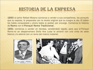 Historia Ramo Cadena de suministro ponque gala | PPT