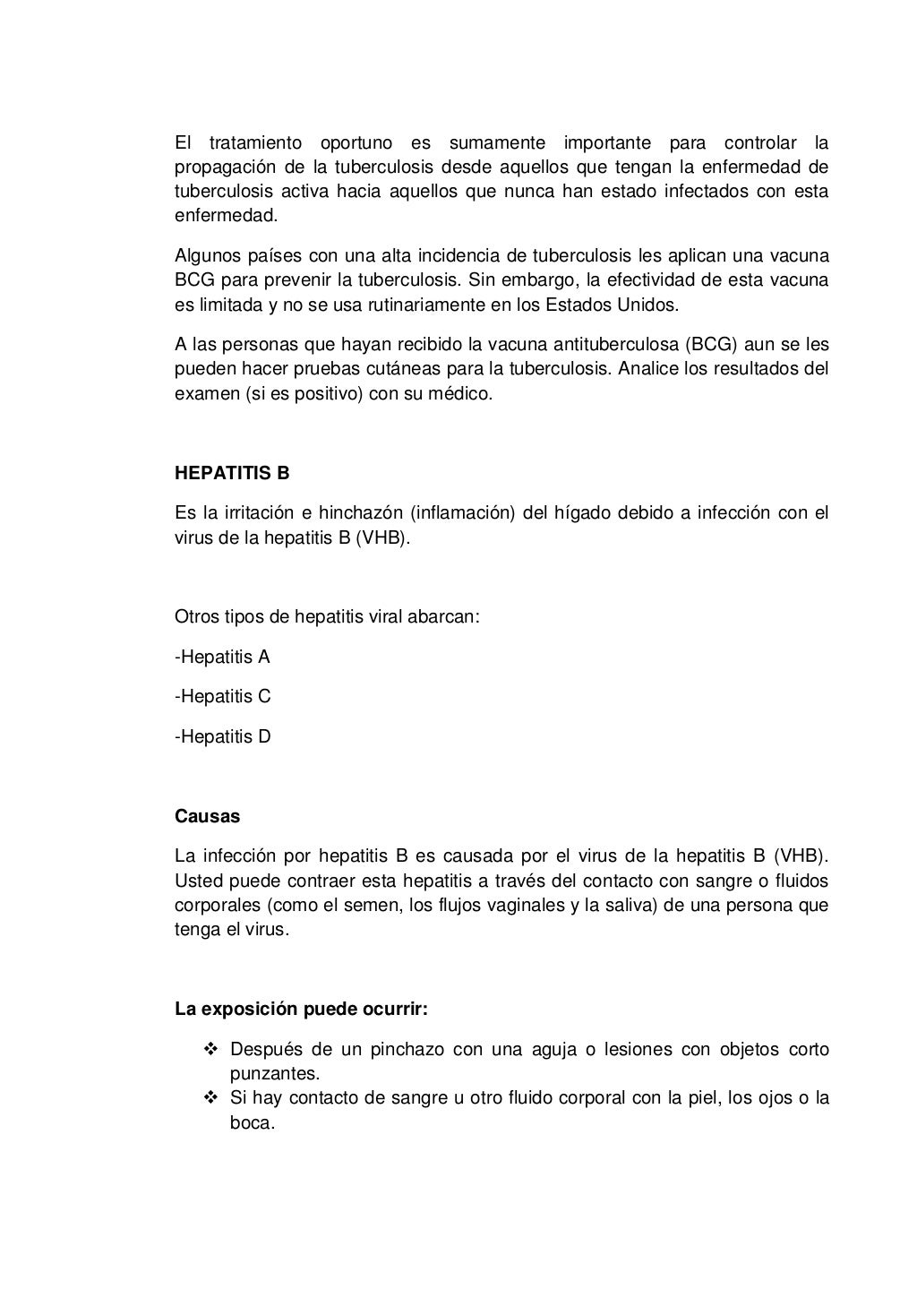 Cadena de transmisión de las enfermedades