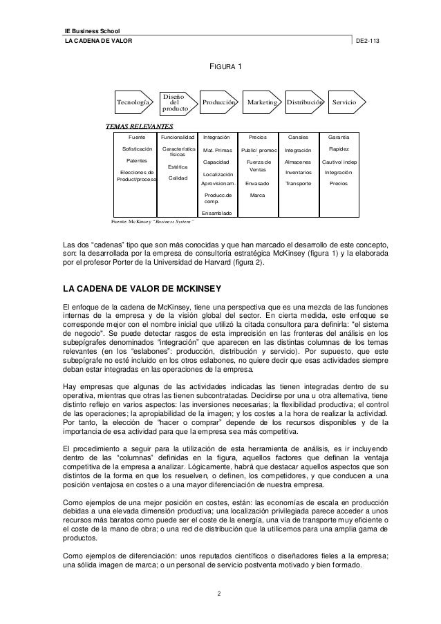 cadena de valor segun mckinsey cadena de valor cadena de valor segun mckinsey cadena de valor