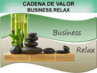 CADENA DE VALOR
 BUSINESS RELAX
 
