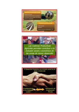 Cadena productiva papas lays