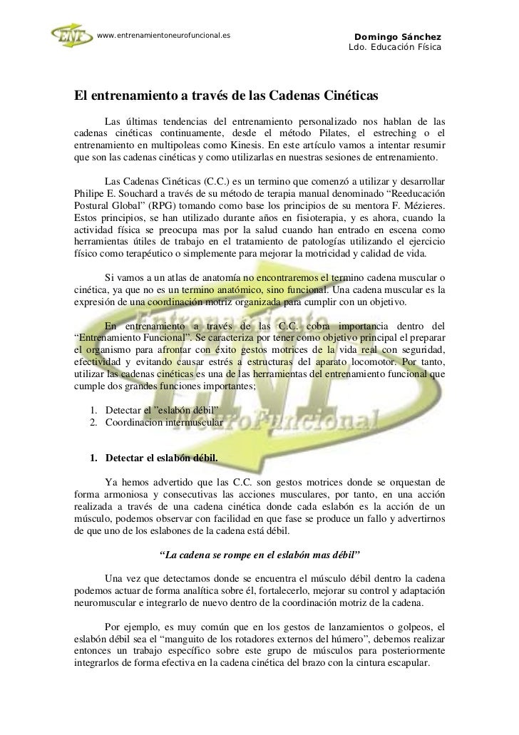 cadenas cineticas del cuerpo humano cadenas cineticas cadenas cineticas del cuerpo humano cadenas cineticas
