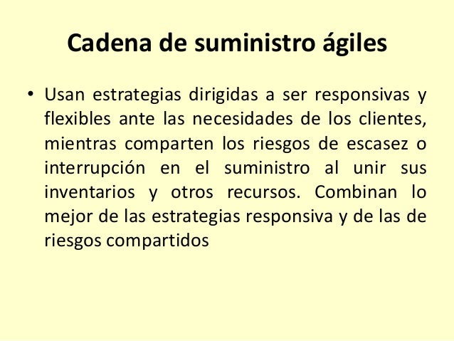 cadenas de suministro agiles cadenas de suministro cadenas de suministro agiles cadenas de suministro