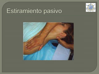 Estiramiento pasivo 