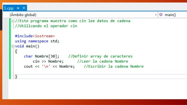 Cadenas y funciones de cadena