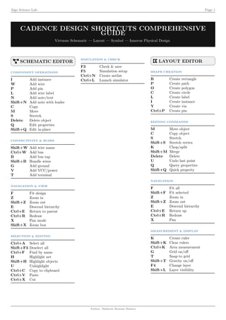 Cadence Label cadence toolm shortcut cadence tool for the vlsi.pdf